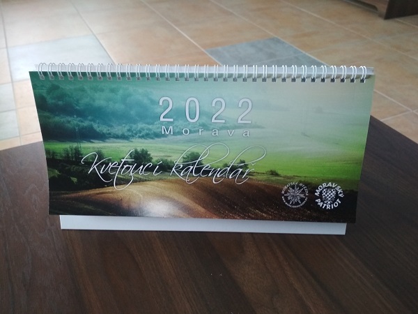 Stolní kalendář 2022 Byliny rostoucí na Moravě